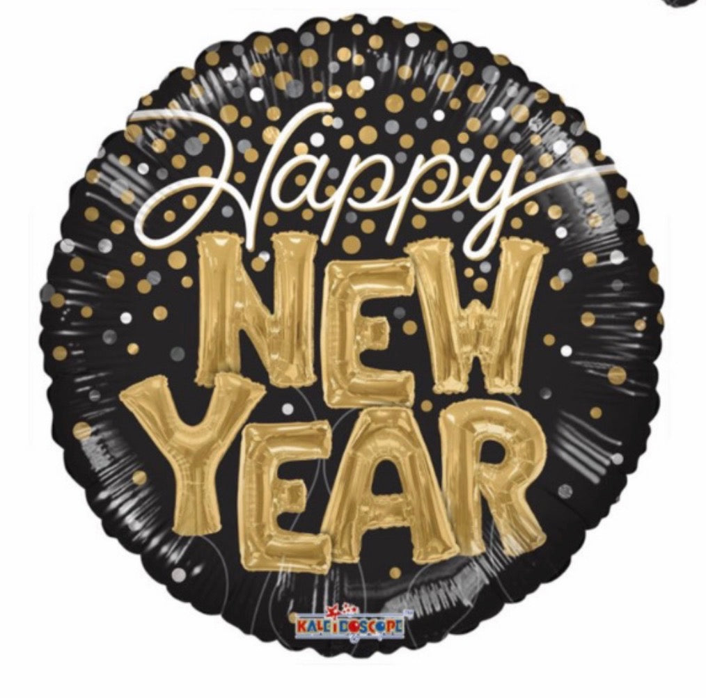 18" New Years Letters