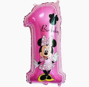 #1 Minnie Foil Balloon