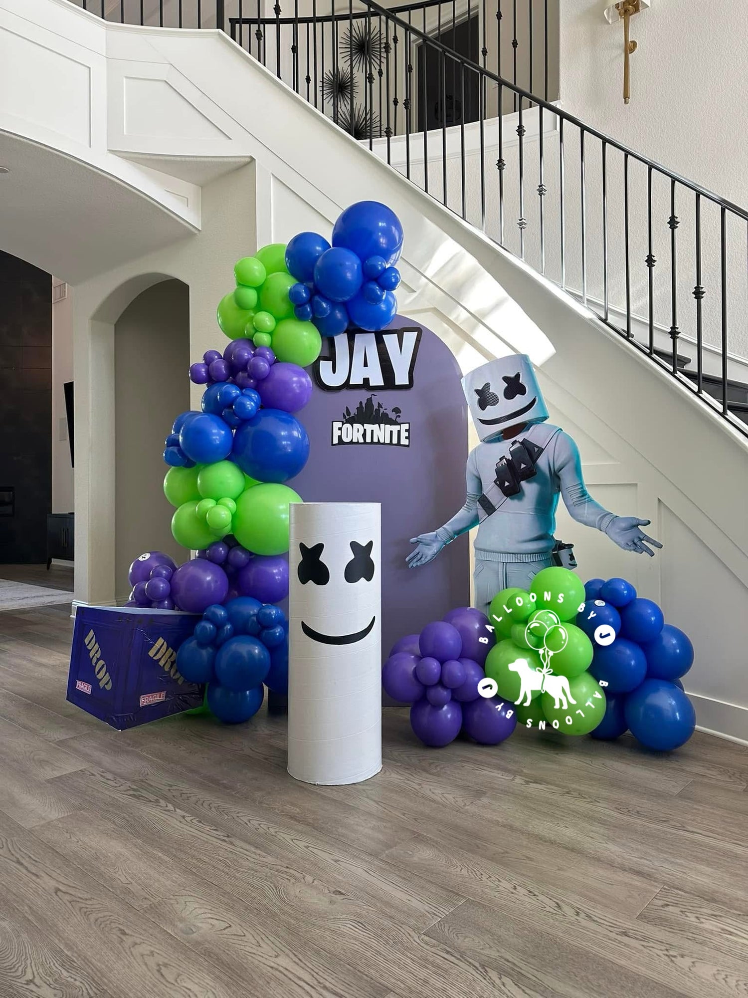 Gaming Theme Birthday Backdrop