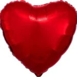 Red Heart 36" Foil Balloon