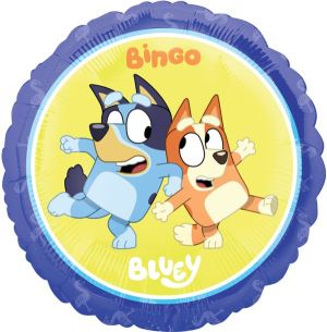 18" Round Bluey Foil Balloon