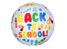 18" Back to School Foil Balloons