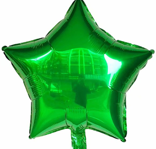 18" Green Star