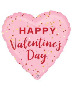 18" Tiny Dots Valentine Pink