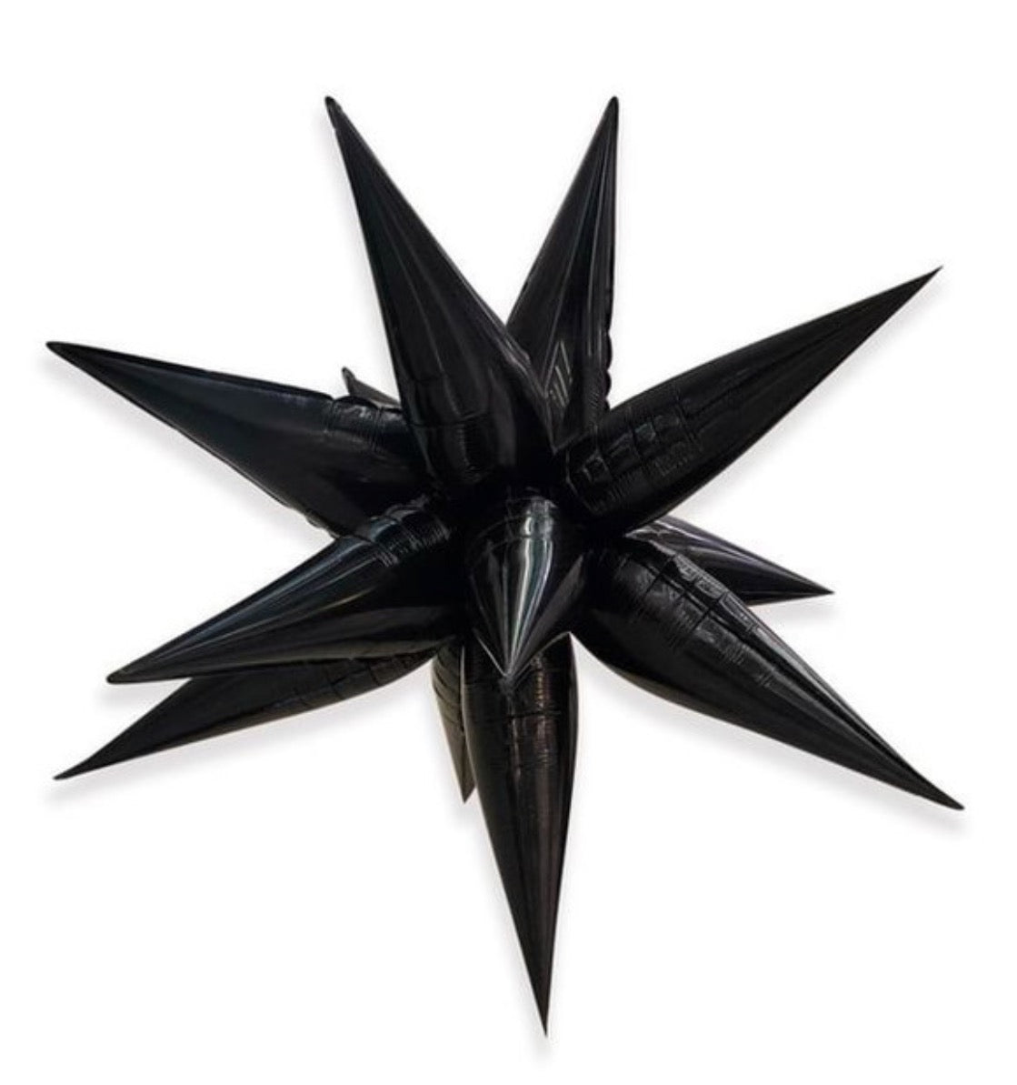 DecoChamp 26" Black Starburst 1 Ct