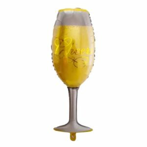 Champagne Glass 40" Foil Balloon