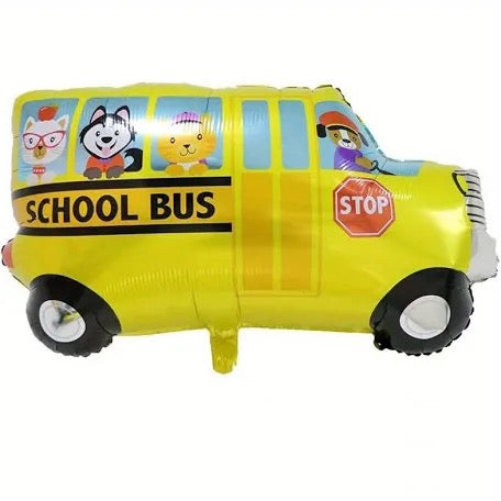 School Bus 30" Foil Balloon