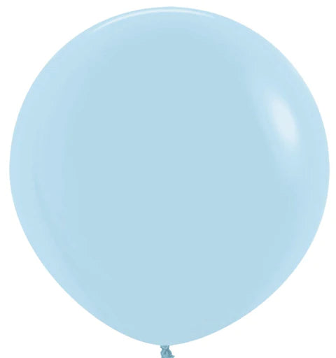 Sempertex Pastel Matte Blue 18" 25 Ct