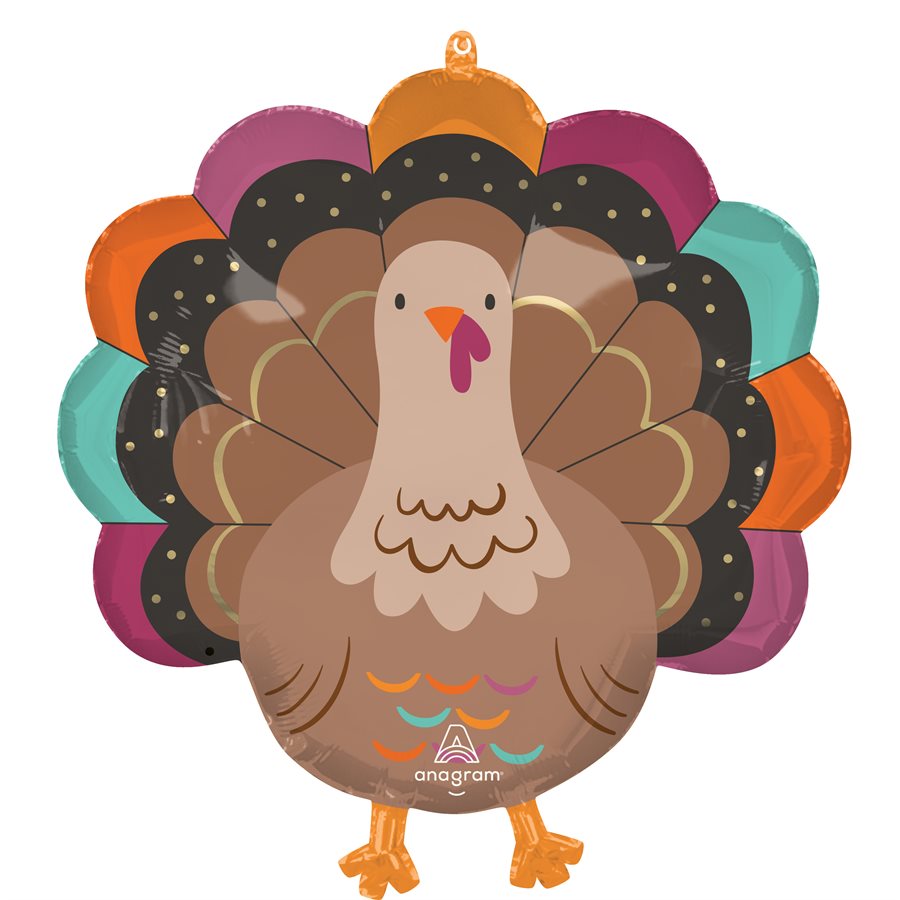 23" Turkey Foil Balloon
