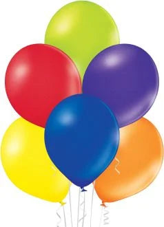 Single 11" Helium Balloon Standard Color