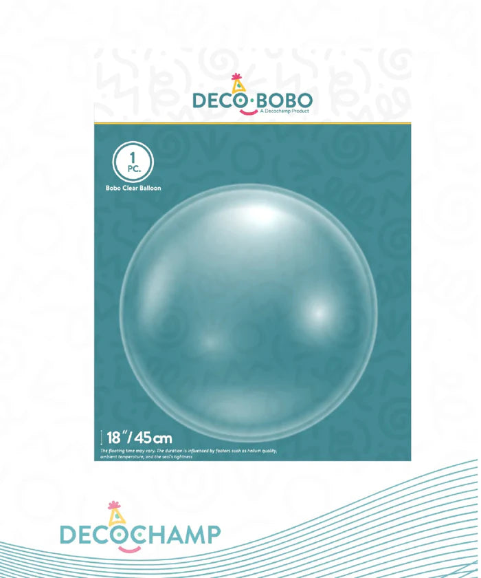 Deco-Bobo Clear Bubble 18"