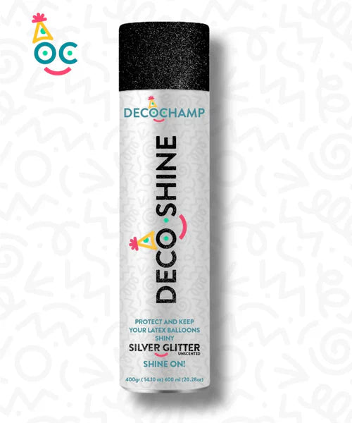 DecoChamp Shine with Silver Glitter 600 ml