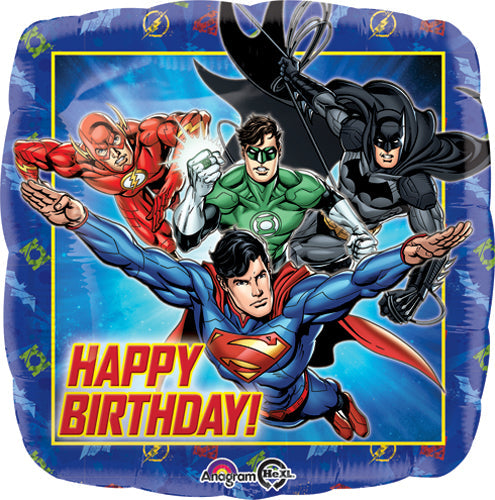 18" Justice League Foil Balloon