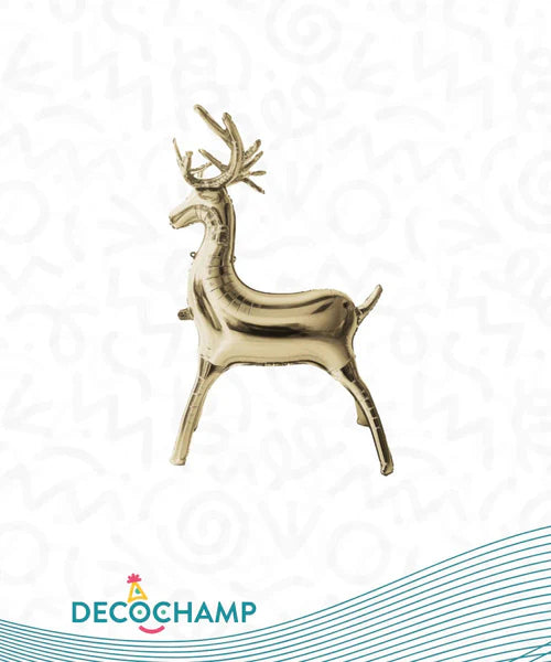 DecoChamp 20" Champagne Reindeer 1 Ct