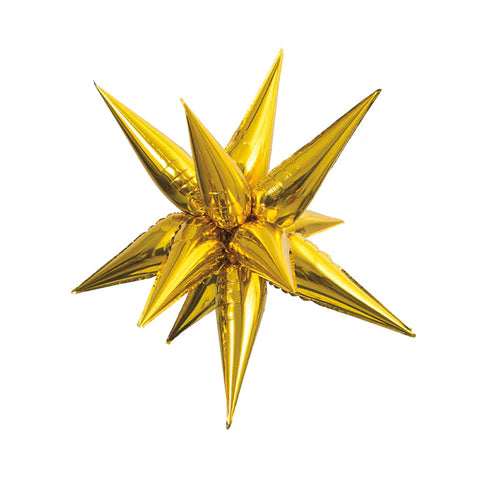 DecoChamp 40" Gold Starburst 1 Ct